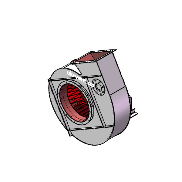 Вентилятор ВД10.1 (Dн)-1-Пр120-ОН-ст3-1081-(без дв.)15-1000-80-У2-(без НА)