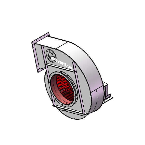Вентилятор ВД10.1 (Dн)-1-Пр195-ОН-ст3-1081-(без дв.)15-1000-80-У2-(без НА)