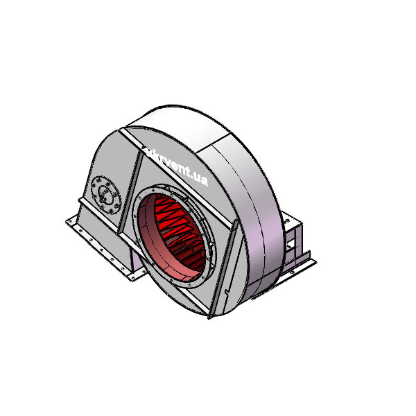 Вентилятор ВД10.1 (Dн)-1-Пр255-ОН-ст3-1081-(без дв.)15-1000-80-У2-(без НА)