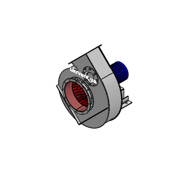 Вентилятор ВД5.1 (Dн)-1-Пр135-ВЗпч-ст3-1081-(з дв.)5,5-1500-80-У2-(без НА)