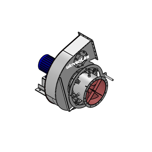 Вентилятор ВД5.1 (Dн)-1-Л165-ОН-ст3-1081-(з дв.)4-1500-80-У2-(с НА)