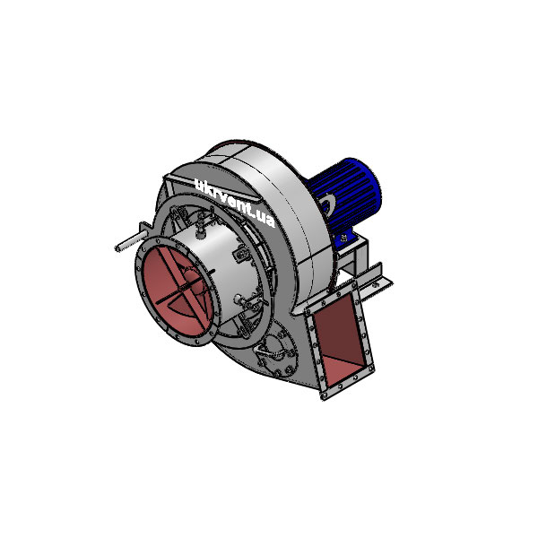 Вентилятор ВД5.1 (Dн)-1-Пр15-ОН-ст3-1081-(з дв.)4-1500-80-У2-(с НА)
