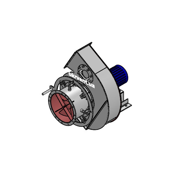 Вентилятор ВД5.1 (Dн)-1-Пр150-ОН-ст3-1081-(з дв.)2,2-1000-80-У2-(с НА)