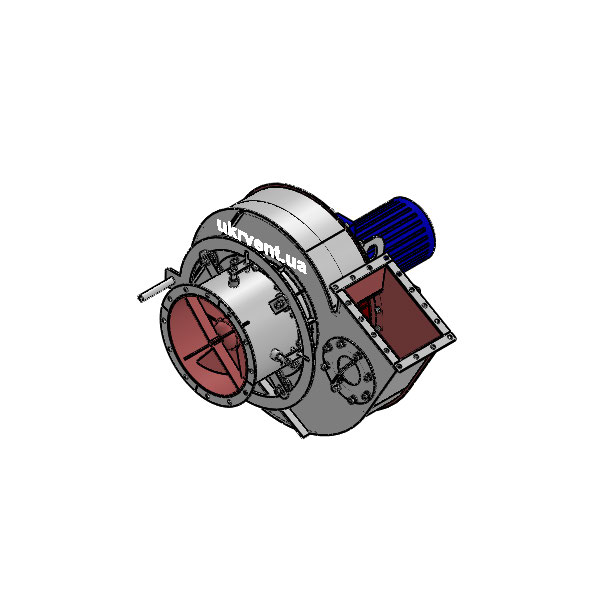 Вентилятор ВД5.1 (Dн)-1-Пр60-ОН-ст3-1081-(з дв.)4-1500-80-У2-(с НА)