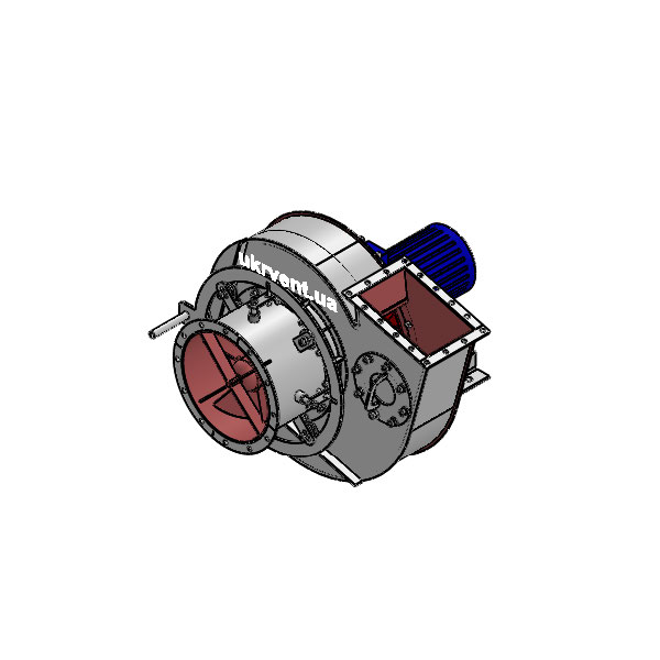 Вентилятор ВД5.1 (Dн)-1-Пр75-ОН-ст3-1081-(з дв.)5,5-1500-80-У2-(с НА)