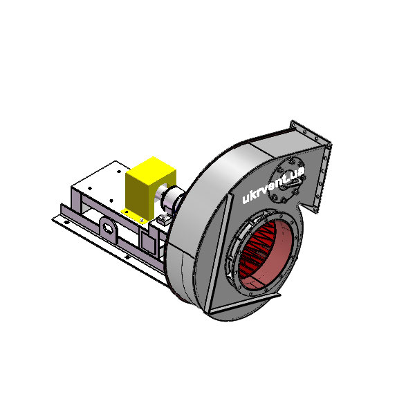 Вентилятор ВД5.1 (Dн)-3-Л195-ОН-ст3-1081-(без дв.)1,5-750-80-У2-(без НА)
