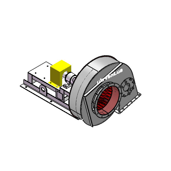 Вентилятор ВД5.1 (Dн)-3-Л255-ОН-ст3-1081-(без дв.)1,5-750-80-У2-(без НА)