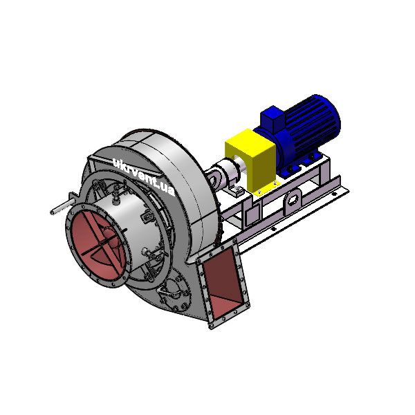 Вентилятор ВД5.1 (Dн)-3-Пр15-ВЗ-AISI316Ti-АДЧР1081-(з дв.)1,5-750-80-У2-(с НА)