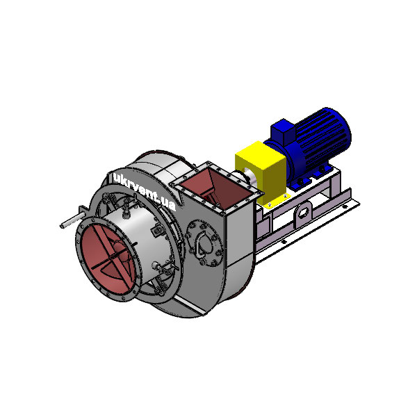 Вентилятор ВД5.1 (Dн)-3-Пр90-ВЗ-AISI316Ti-АДЧР1081-(з дв.)1,5-750-80-У2-(с НА)