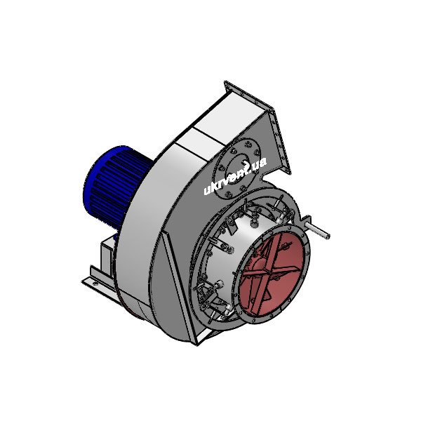 Вентилятор ВД6.1 (Dн)-1-Л165-ОН-ст3-1081-(з дв.)3-1000-80-У2-(с НА)