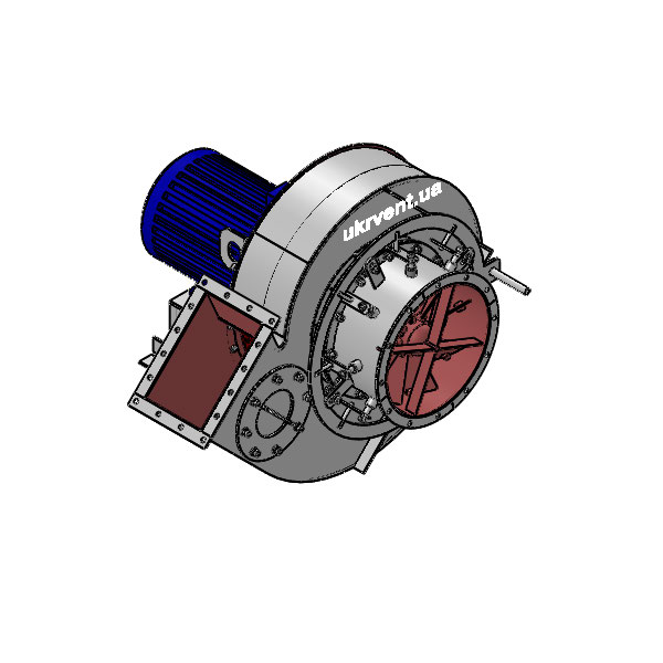 Вентилятор ВД6.1 (Dн)-1-Л45-ОН-ст3-1081-(з дв.)3-1000-80-У2-(с НА)