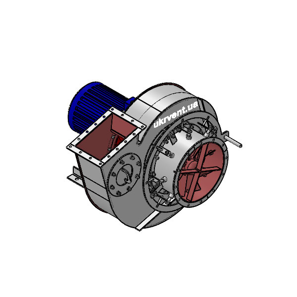 Вентилятор ВД6.1 (Dн)-1-Л75-ОН-ст3-1081-(з дв.)3-1000-80-У2-(с НА)