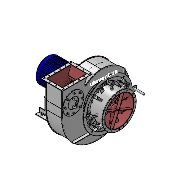 Вентилятор ВД6.1 (Dн)-1-Л90-ОН-ст3-1081-(з дв.)3-1000-80-У2-(с НА)