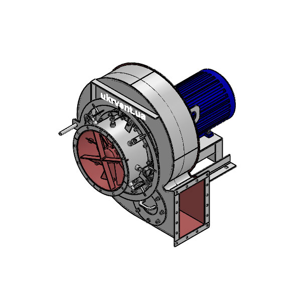 Вентилятор ВД6.1 (Dн)-1-Пр0-ОН-ст3-1081-(з дв.)3-1000-80-У2-(с НА)