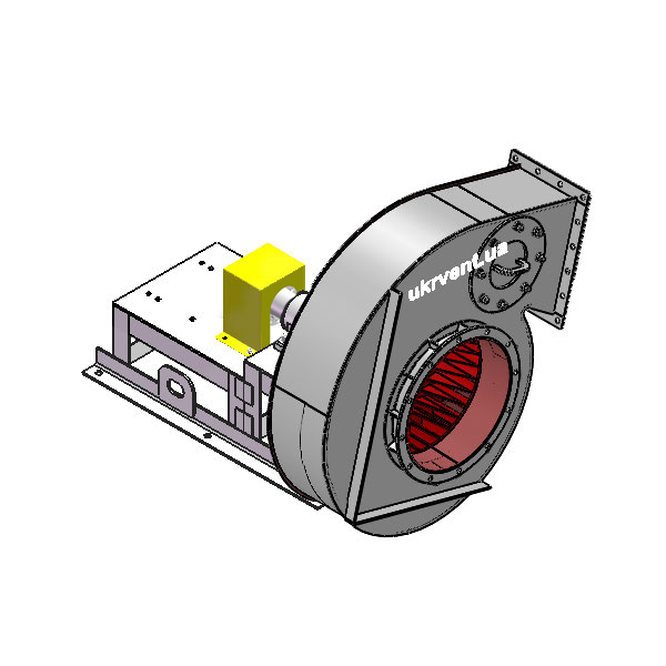 Вентилятор ВД6.1 (Dн)-3-Л195-ОН-ст3-1081-(без дв.)3-1000-80-У2-(без НА)