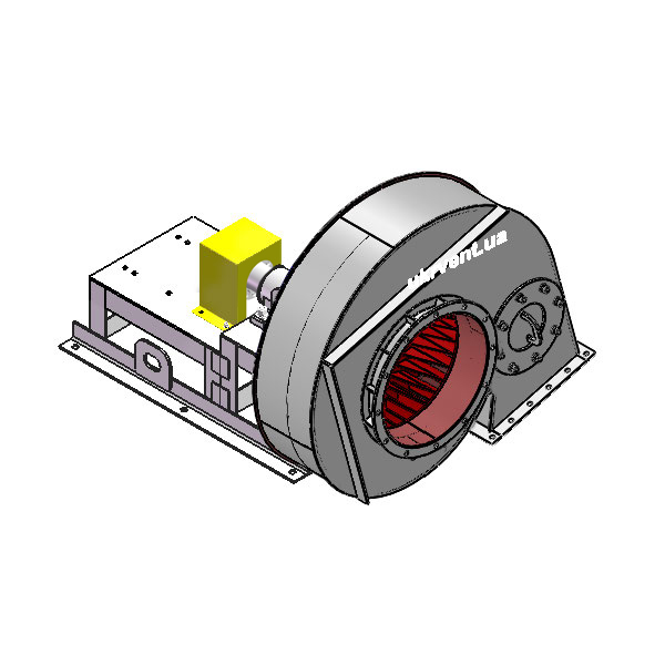 Вентилятор ВД6.1 (Dн)-3-Л255-ОН-ст3-1081-(без дв.)3-1000-80-У2-(без НА)