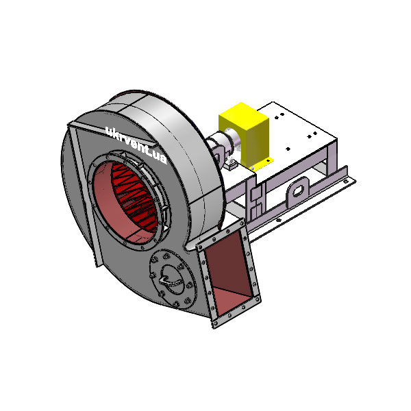 Вентилятор ВД6.1 (Dн)-3-Пр15-ОН-ст3-1081-(без дв.)5,5-1000-80-У2-(без НА)