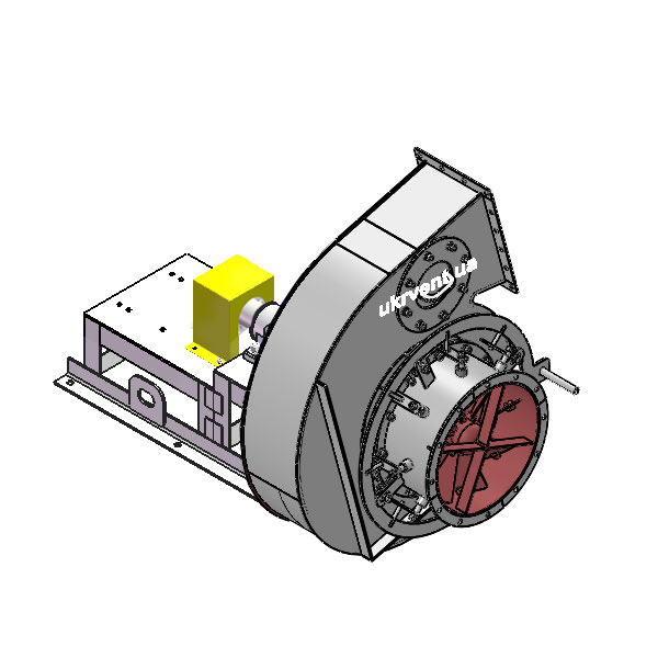 Вентилятор ВД6.1 (Dн)-3-Л165-ОН-ст3-1081-(без дв.)5,5-1000-80-У2-(с НА)