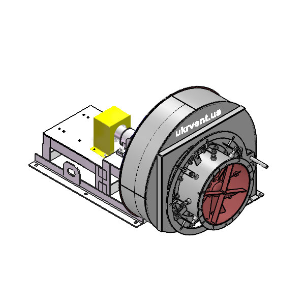 Вентилятор ВД6.1 (Dн)-3-Л270-ОН-ст3-1081-(без дв.)5,5-1000-80-У2-(с НА)