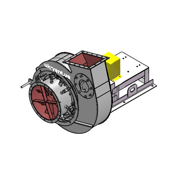 Вентилятор ВД6.1 (Dн)-3-Пр105-ОН-ст3-1081-(без дв.)5,5-1000-80-У2-(с НА)