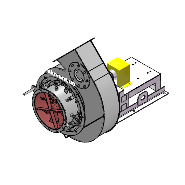 Вентилятор ВД6.1 (Dн)-3-Пр135-ОН-ст3-1081-(без дв.)5,5-1000-80-У2-(с НА)