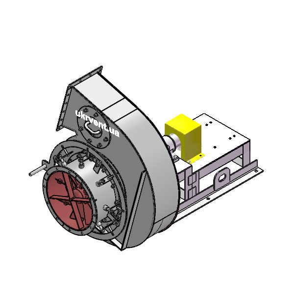 Вентилятор ВД6.1 (Dн)-3-Пр165-ОН-ст3-1081-(без дв.)5,5-1000-80-У2-(с НА)