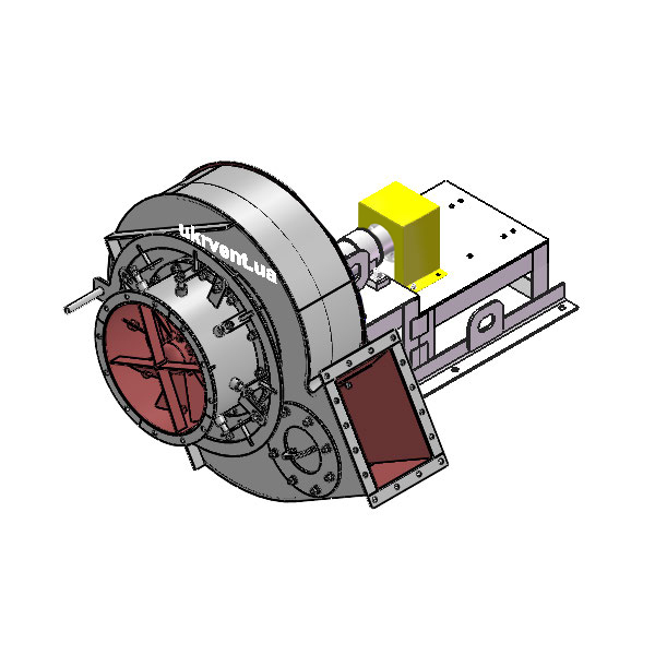 Вентилятор ВД6.1 (Dн)-3-Пр30-ОН-ст3-1081-(без дв.)5,5-1000-80-У2-(с НА)