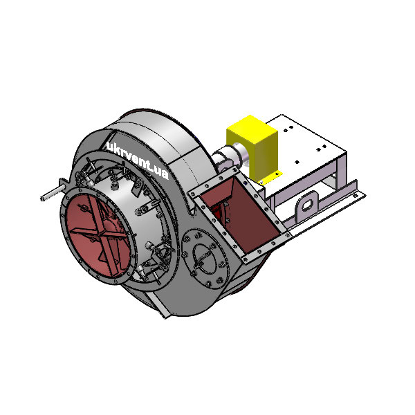 Вентилятор ВД6.1 (Dн)-3-Пр60-ОН-ст3-1081-(без дв.)5,5-1000-80-У2-(с НА)