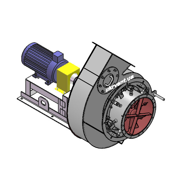 Вентилятор ВД6.1 (Dн)-3-Л135-ОН-ст3-1081-(з дв.)3-1000-80-У2-(с НА)