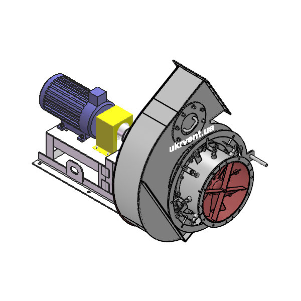 Вентилятор ВД6.1 (Dн)-3-Л150-ОН-ст3-1081-(з дв.)3-1000-80-У2-(с НА)