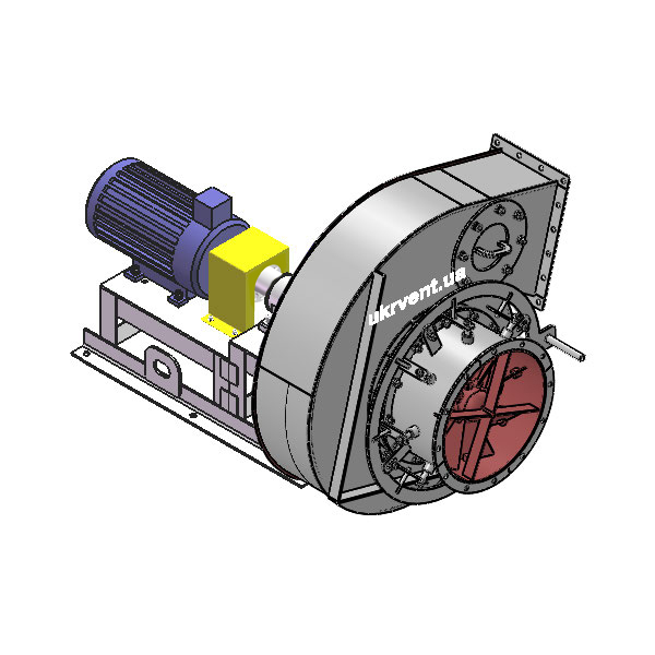 Вентилятор ВД6.1 (Dн)-3-Л195-ОН-ст3-1081-(з дв.)3-1000-80-У2-(с НА)