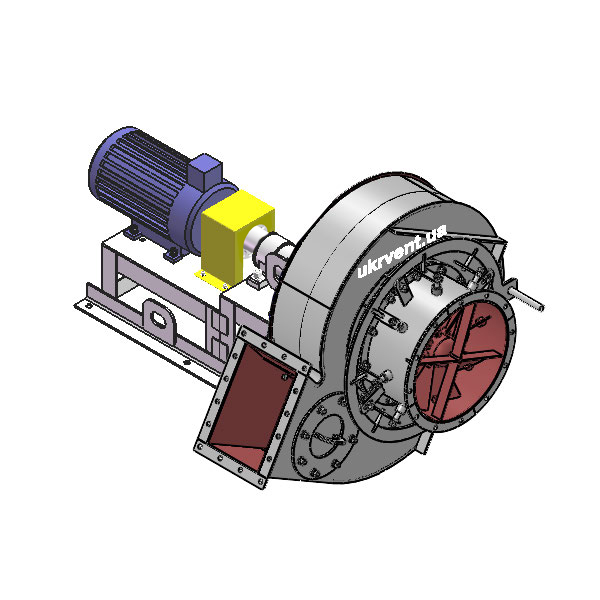 Вентилятор ВД6.1 (Dн)-3-Л30-ОН-ст3-1081-(з дв.)3-1000-80-У2-(с НА)
