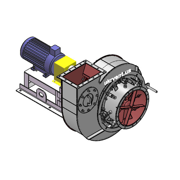 Вентилятор ВД6.1 (Dн)-3-Л90-ОН-ст3-1081-(з дв.)3-1000-80-У2-(с НА)