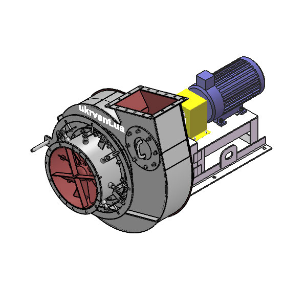 Вентилятор ВД6.1 (Dн)-3-Пр105-ОН-ст3-1081-(з дв.)3-1000-80-У2-(с НА)