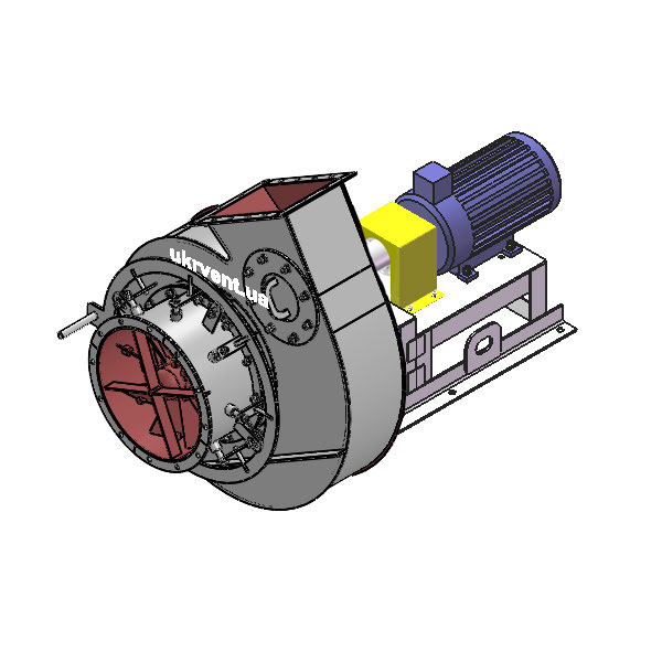 Вентилятор ВД6.1 (Dн)-3-Пр120-ОН-ст3-1081-(з дв.)3-1000-80-У2-(с НА)