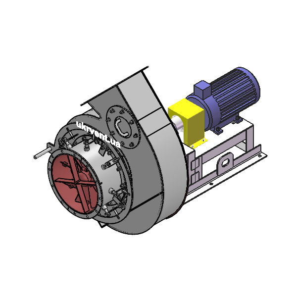 Вентилятор ВД6.1 (Dн)-3-Пр135-ОН-ст3-1081-(з дв.)3-1000-80-У2-(с НА)