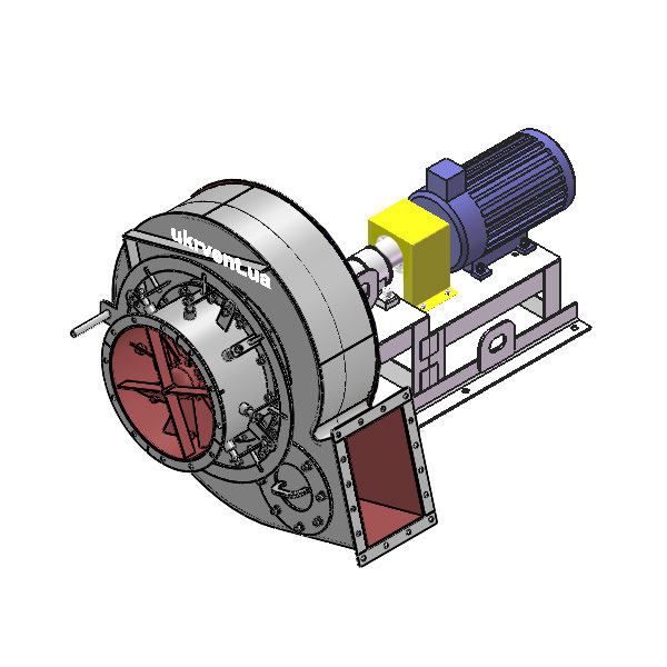 Вентилятор ВД6.1 (Dн)-3-Пр15-ОН-ст3-1081-(з дв.)3-1000-80-У2-(с НА)