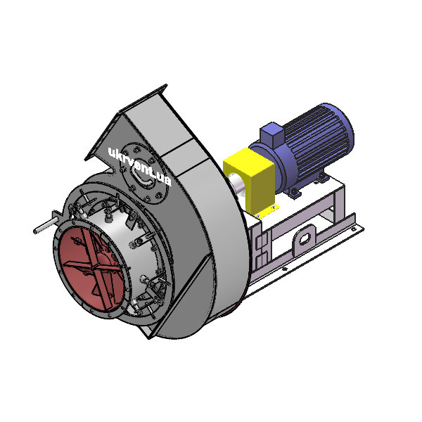Вентилятор ВД6.1 (Dн)-3-Пр150-ОН-ст3-1081-(з дв.)3-1000-80-У2-(с НА)