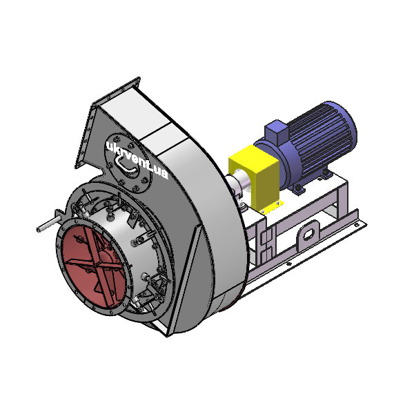 Вентилятор ВД6.1 (Dн)-3-Пр165-ОН-ст3-1081-(з дв.)3-1000-80-У2-(с НА)