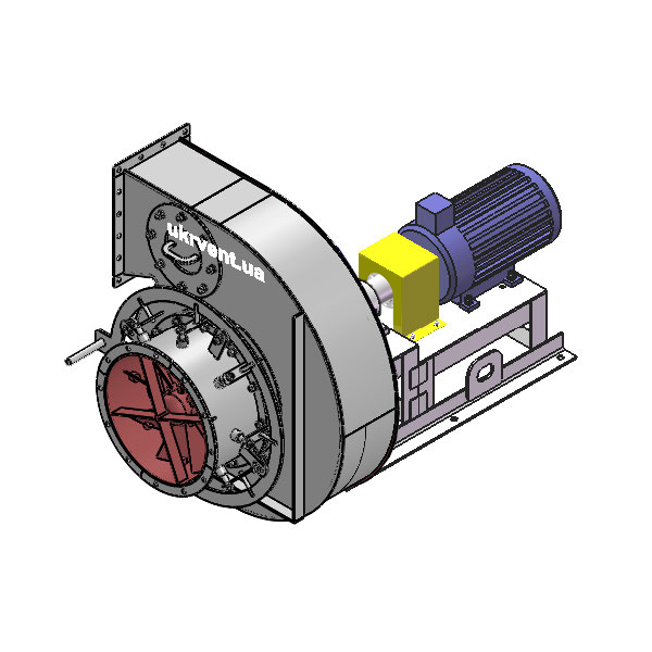 Вентилятор ВД6.1 (Dн)-3-Пр180-ОН-ст3-1081-(з дв.)3-1000-80-У2-(с НА)