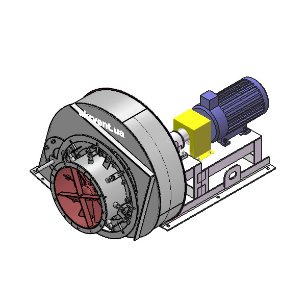Вентилятор ВД6.1 (Dн)-3-Пр255-ОН-ст3-1081-(з дв.)3-1000-80-У2-(с НА)