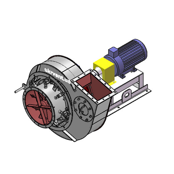 Вентилятор ВД6.1 (Dн)-3-Пр75-ОН-ст3-1081-(з дв.)3-1000-80-У2-(с НА)