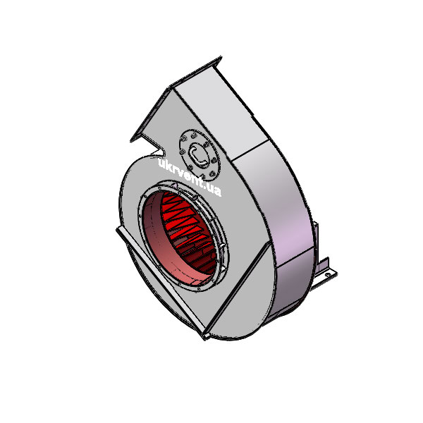 Вентилятор ВД8.1 (Dн)-1-Пр150-ОН-ст3-1081-(без дв.)7,5-1000-80-У2-(без НА)