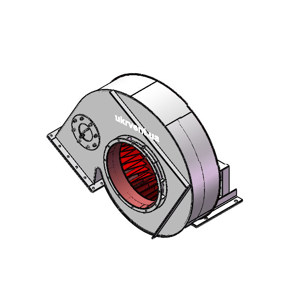 Вентилятор ВД8.1 (Dн)-1-Пр240-ОН-ст3-1081-(без дв.)7,5-1000-80-У2-(без НА)