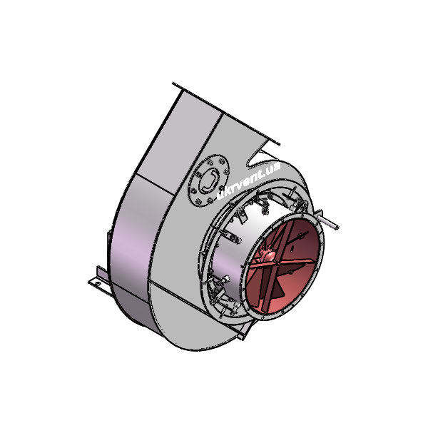 Вентилятор ВД8.1 (Dн)-1-Л135-ОН-ст3-1081-(без дв.)5,5-750-80-У2-(с НА)