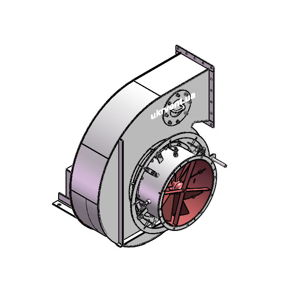 Вентилятор ВД8.1 (Dн)-1-Л180-ОН-ст3-1081-(без дв.)5,5-750-80-У2-(с НА)