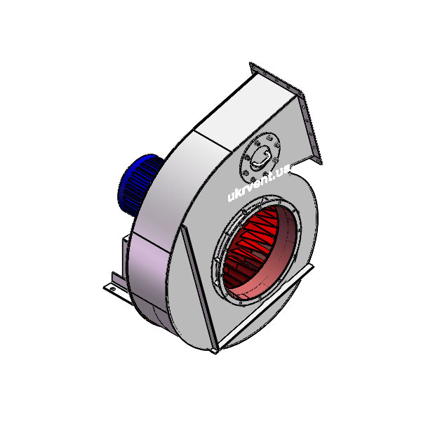 Вентилятор ВД8.1 (Dн)-1-Л165-ОН-ст3-1081-(з дв.)7,5-1000-80-У2-(без НА)