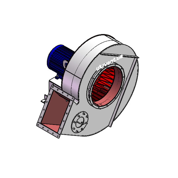 Вентилятор ВД8.1 (Dн)-1-Л30-ОН-ст3-1081-(з дв.)7,5-1000-80-У2-(без НА)