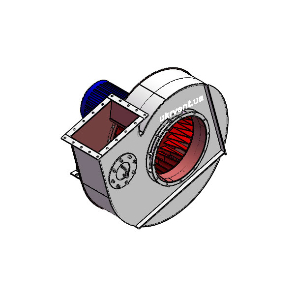 Вентилятор ВД8.1 (Dн)-1-Л75-ОН-ст3-1081-(з дв.)7,5-1000-80-У2-(без НА)