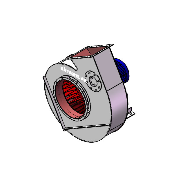 Вентилятор ВД8.1 (Dн)-1-Пр120-ОН-ст3-1081-(з дв.)7,5-1000-80-У2-(без НА)